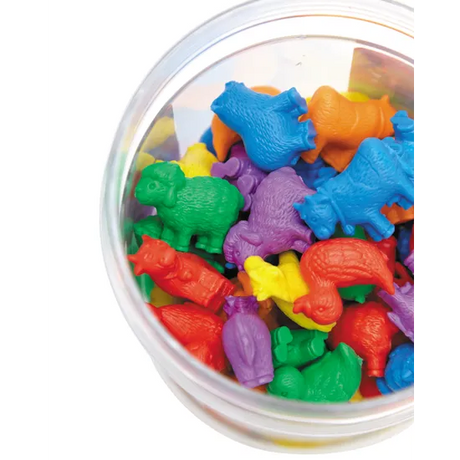 Teachables Farm Animal Counters - Set of 72 - Modern Teaching Aids NZ
