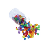 Teachables Translucent Geometric Shapes Kit - Modern Teaching Aids NZ