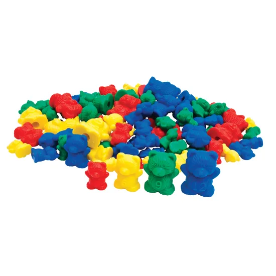 Teachables Teddy Bear Counters - Set of 96 Pieces - Modern Teaching Aids NZ