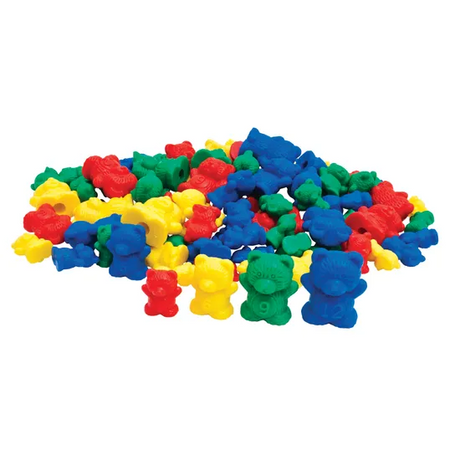 Teachables Teddy Bear Counters - Set of 96 Pieces - Modern Teaching Aids NZ