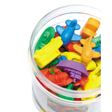 Teachables Transport Counters - 72 Pieces in Container - Modern Teaching Aids NZ