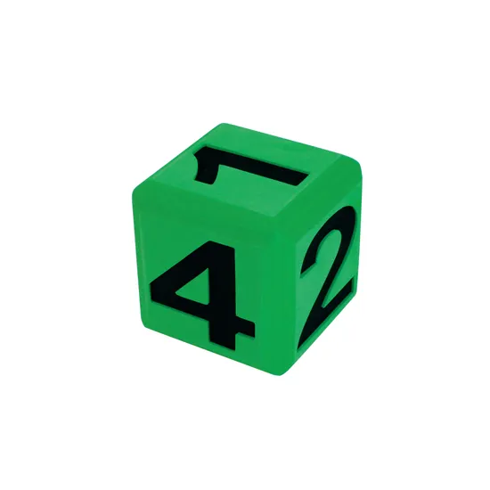 Teachables Soft Foam Die - 8cm Numbers - Modern Teaching Aids NZ