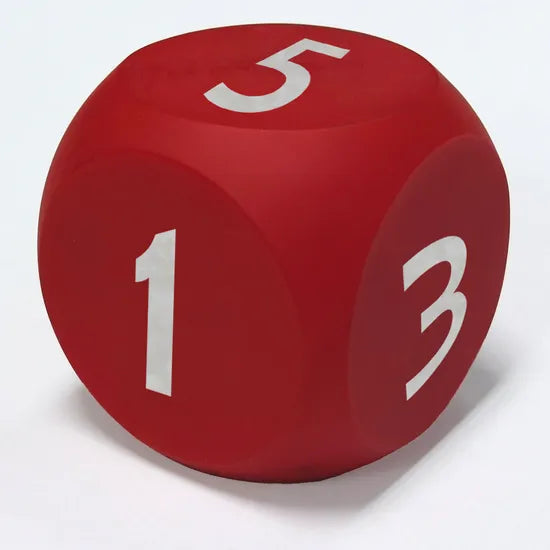 Teachables Big Plastic Dice - 10.5cm Numbers - Modern Teaching Aids NZ