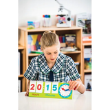 Teachables Clock Flip Charts - Time-Telling Tool, Set of 10 - Modern Teaching Aids NZ