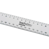 Teachables Plastic Rulers 30cm - Pack of 30 - Modern Teaching Aids NZ