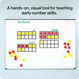 Teachables Large Magnetic Tens Frames - Demonstration Set - Modern Teaching Aids NZ