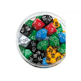 Teachables Place Value Dice - Tens, 10-Sided, 100 Pieces - Modern Teaching Aids NZ