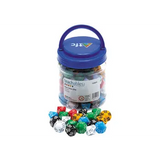 Teachables Place Value Dice - Tens, 10-Sided, 100 Pieces - Modern Teaching Aids NZ