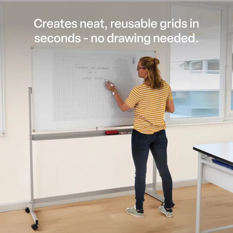 Teachables Magnetic Whiteboard Graph Sheet - Classroom Resource - Modern Teaching Aids NZ