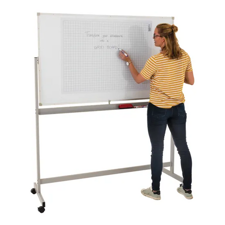 Teachables 1cm Grid Whiteboards & Magnetic Sheet Pack - Class Set - Modern Teaching Aids NZ