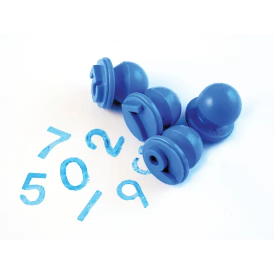 Teachables Number Stamps - Set of 10 - Modern Teaching Aids NZ