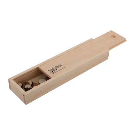 Teachables Round Counters - Wooden, Set of 20 - Modern Teaching Aids NZ