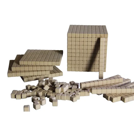 Teachables Eco-Wood Base Ten Class Kit - Complete Classroom Set - Modern Teaching Aids NZ