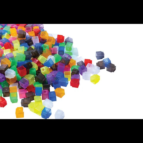Teachables Translucent SimFit - 1000 Pieces in Container - Modern Teaching Aids NZ