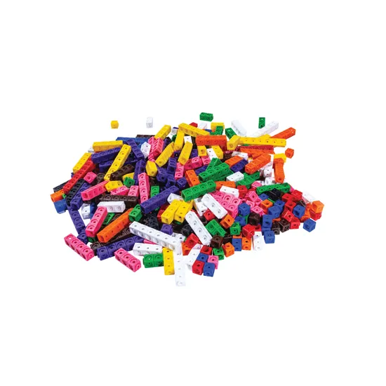 Teachables 2 cm Linking Cubes - 1000 Pieces in Container - Modern Teaching Aids NZ