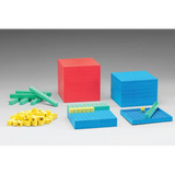 Teachables Eco-Plastic Base Ten Set - Set of 121 - Modern Teaching Aids NZ