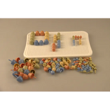 Pin Board Play Set 300 pc (Natural Colours) - Modern Teaching Aids NZ