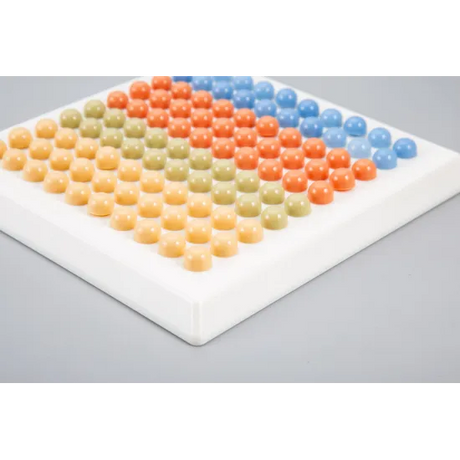 Creative Lace & Peg Board Set Natural Colours - Modern Teaching Aids NZ