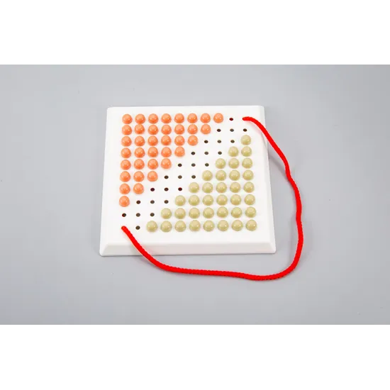 Creative Lace & Peg Board Set Natural Colours - Modern Teaching Aids NZ