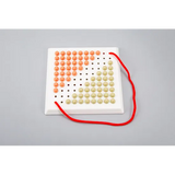 Creative Lace & Peg Board Set Natural Colours - Modern Teaching Aids NZ