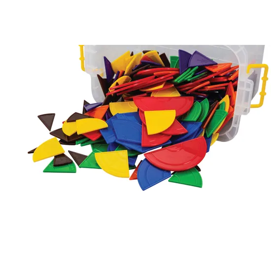 Basic Fraction Circle - 10 cm - 228 pc - Modern Teaching Aids NZ