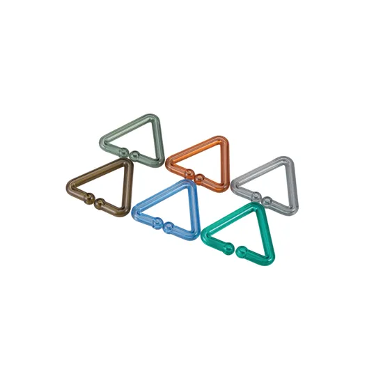 Translucent Geo Shape Links - 120 pc - Modern Teaching Aids NZ