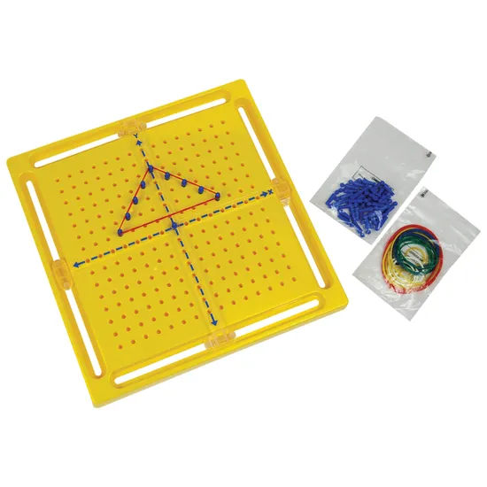 Movable X-Y Coordinate Geo Pegboard - Modern Teaching Aids NZ