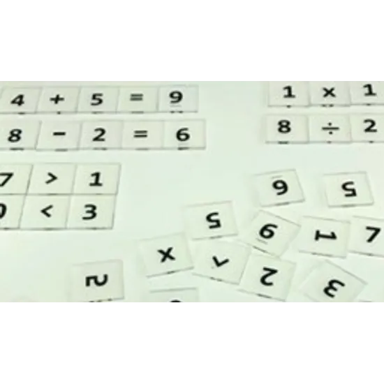 Translucent Number Tiles - Set of 108 pc - Modern Teaching Aids NZ