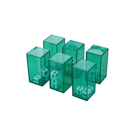 Quiet Soft Dice Set 6 - Modern Teaching Aids NZ