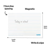 Teachables Magnetic Handwriting Write & Wipe Sheet - Modern Teaching Aids NZ