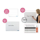 Lined Write & Wipe Classroom Kit - Modern Teaching Aids NZ
