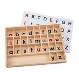 Wooden Alphabet Sorting Tray - Modern Teaching Aids NZ