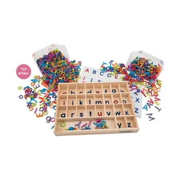 Teachables Alphabet Tray with Upper & Lower Case Letters - Modern Teaching Aids NZ