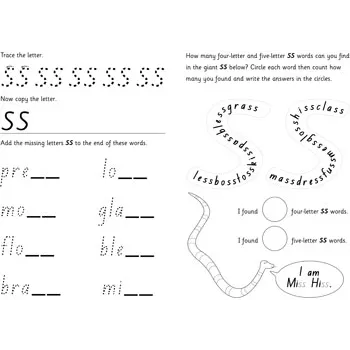 Teachables Letters and Sounds Practice Book A NSW Font - Modern Teaching Aids NZ