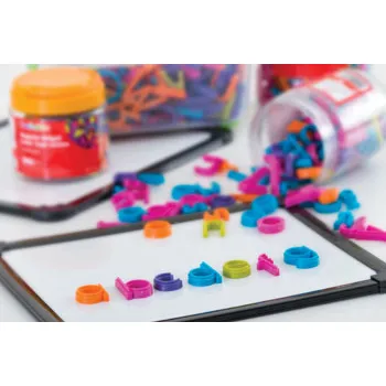 Teachables Magnetic Ridged Lower & Uppercase Combo - Modern Teaching Aids NZ