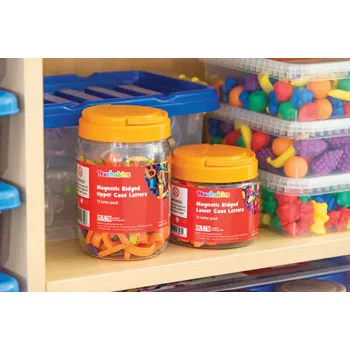 Teachables Magnetic Ridged Upper Case Letters 72 Pk - Modern Teaching Aids NZ