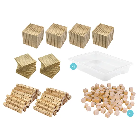 Teachables Base Ten & Tray Set - Modern Teaching Aids NZ