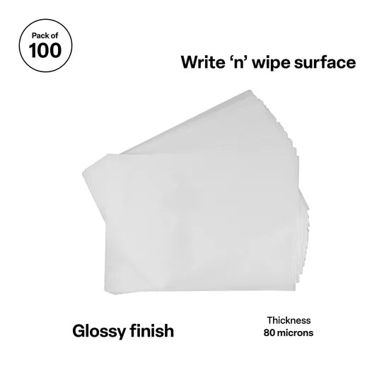 Teachables Laminating Pouches 80 mic A3 - Pack of 100 - Modern Teaching Aids NZ