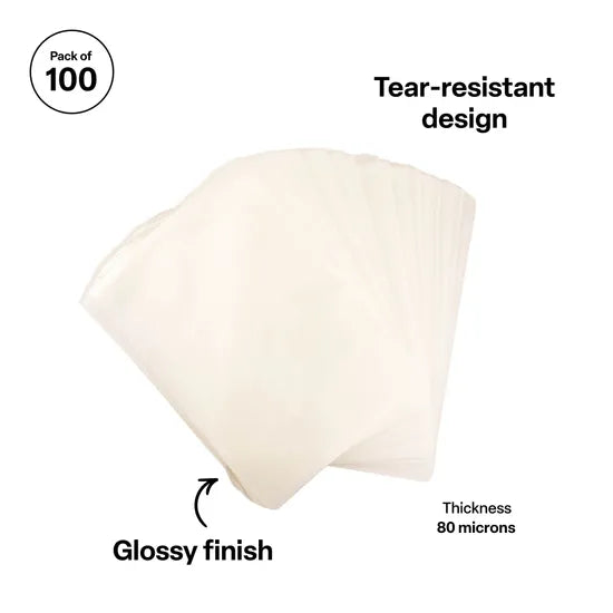 Teachables Laminating Pouches 80 mic A4 - Pack of 100 - Modern Teaching Aids NZ