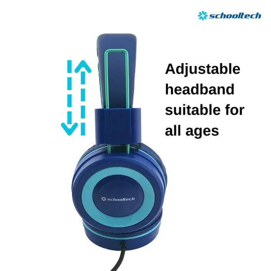 SchoolTech Headphones + USB-C Adapter - Modern Teaching Aids NZ