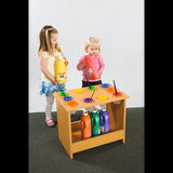 Economy Paint Pot Stand - Melamine - Modern Teaching Aids NZ