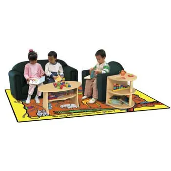 Coffee Table Oval 66 x 36 x 33cm - Modern Teaching Aids NZ