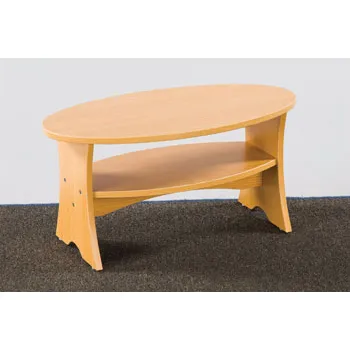 Coffee Table Oval 66 x 36 x 33cm - Modern Teaching Aids NZ