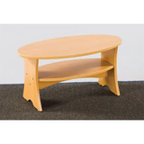 Coffee Table Oval 66 x 36 x 33cm - Modern Teaching Aids NZ