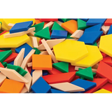 Teachables Pattern Blocks Class Pack - Solid Plastic