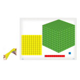 Teachables Magnetic Base Ten Foam Set - 3D Pieces, Set of 57 - Modern Teaching Aids NZ