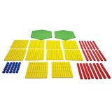 Teachables Magnetic Base Ten Foam Set - 3D Pieces, Set of 57 - Modern Teaching Aids NZ