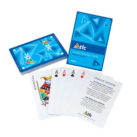 Teachables Playing Cards - Jumbo - Modern Teaching Aids NZ