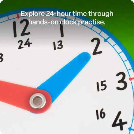 Teachables Clock Face - Small - 24-Hour - Modern Teaching Aids NZ
