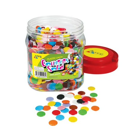 Teachables Solid Counters - 16 mm, Pack of 2,000